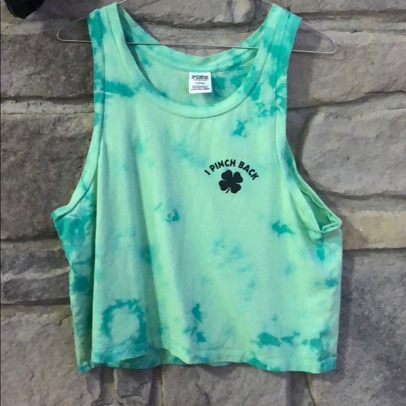 PINK Victoria's Secret Tops - Pink St. Patrick’s Day tank top